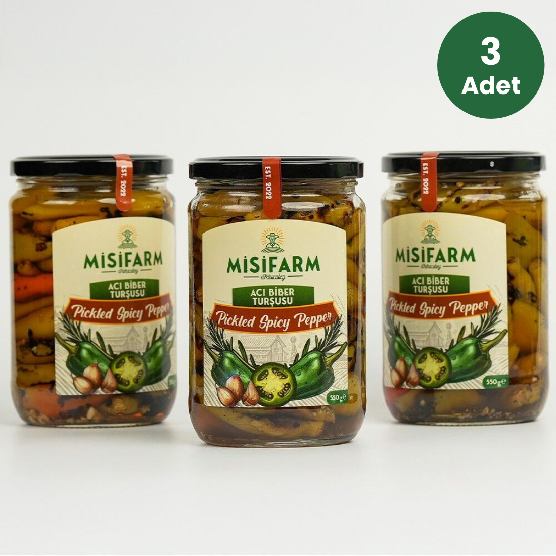 Acı Biber Turşusu x3