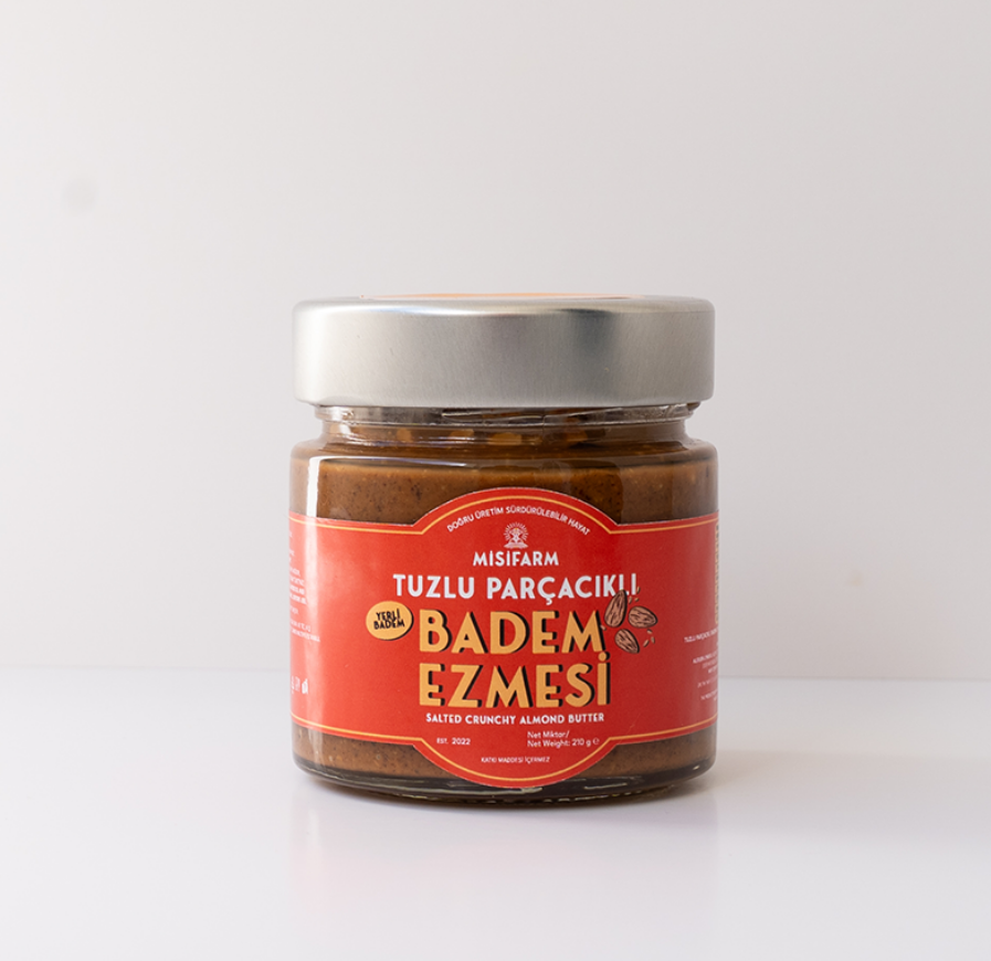 Tuzlu Parçacıklı Badem Ezmesi